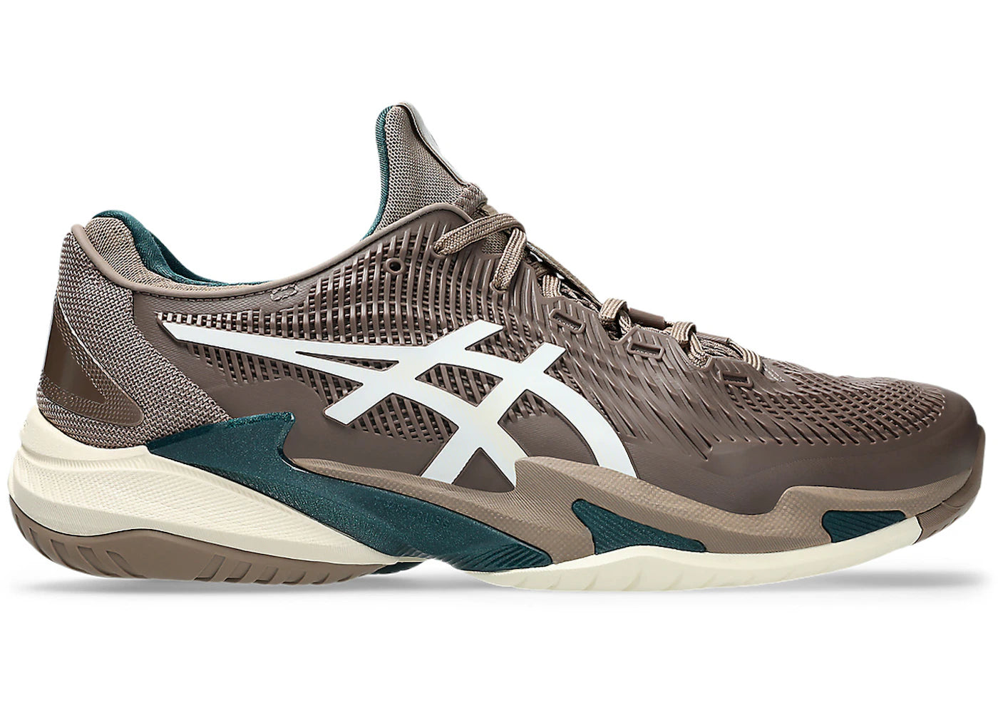 ASICS Court FF 3 Taupe Grey White