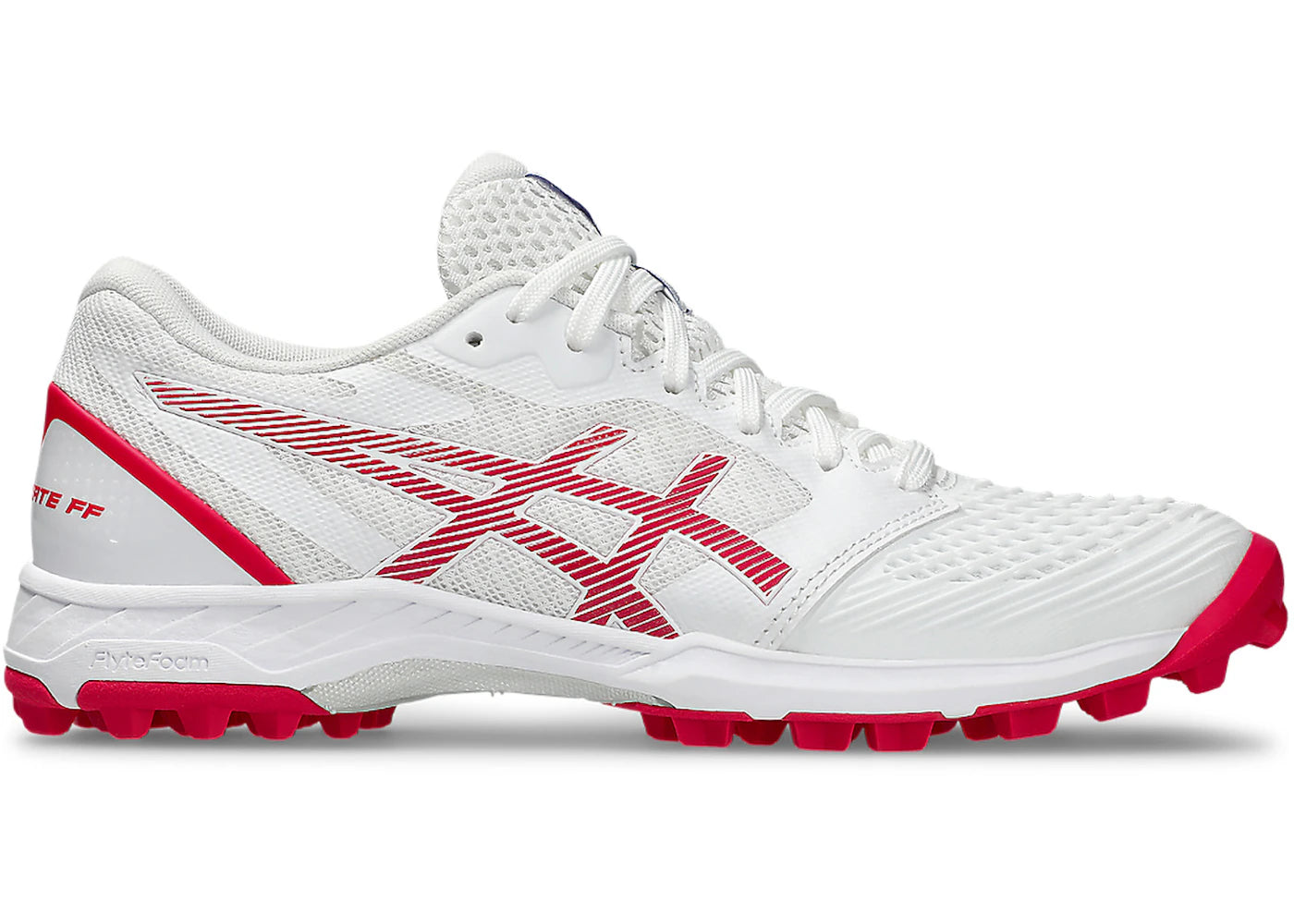 ASICS Field Ultimate FF 2 White Bright Rose (Women's)