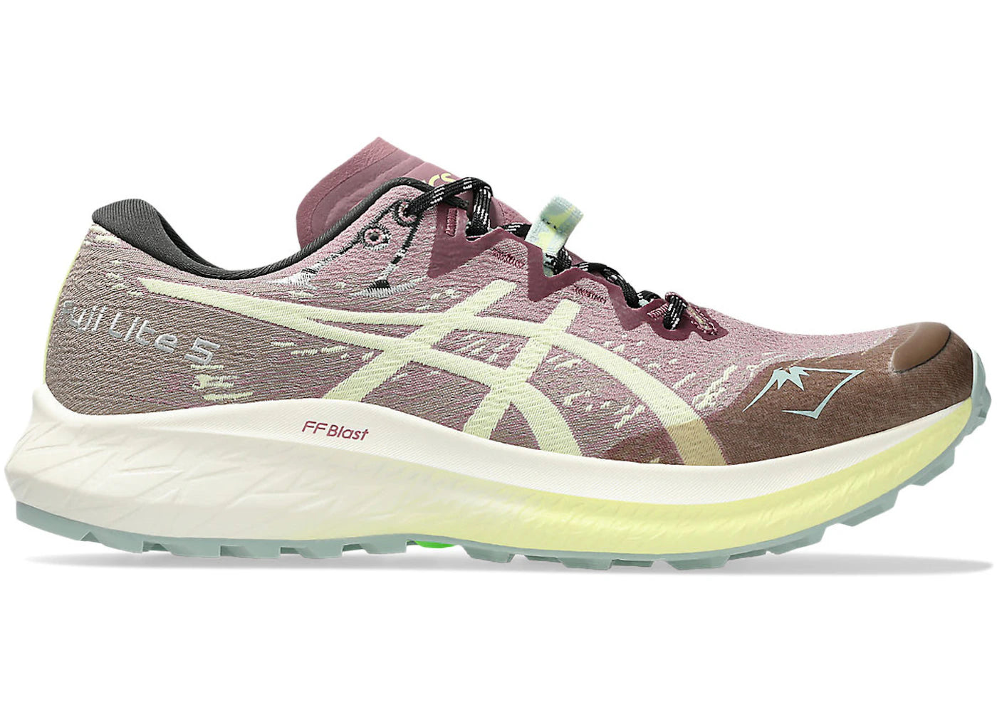 ASICS Fuji Lite 5 Purple Oxide Huddle Yellow (Women's)