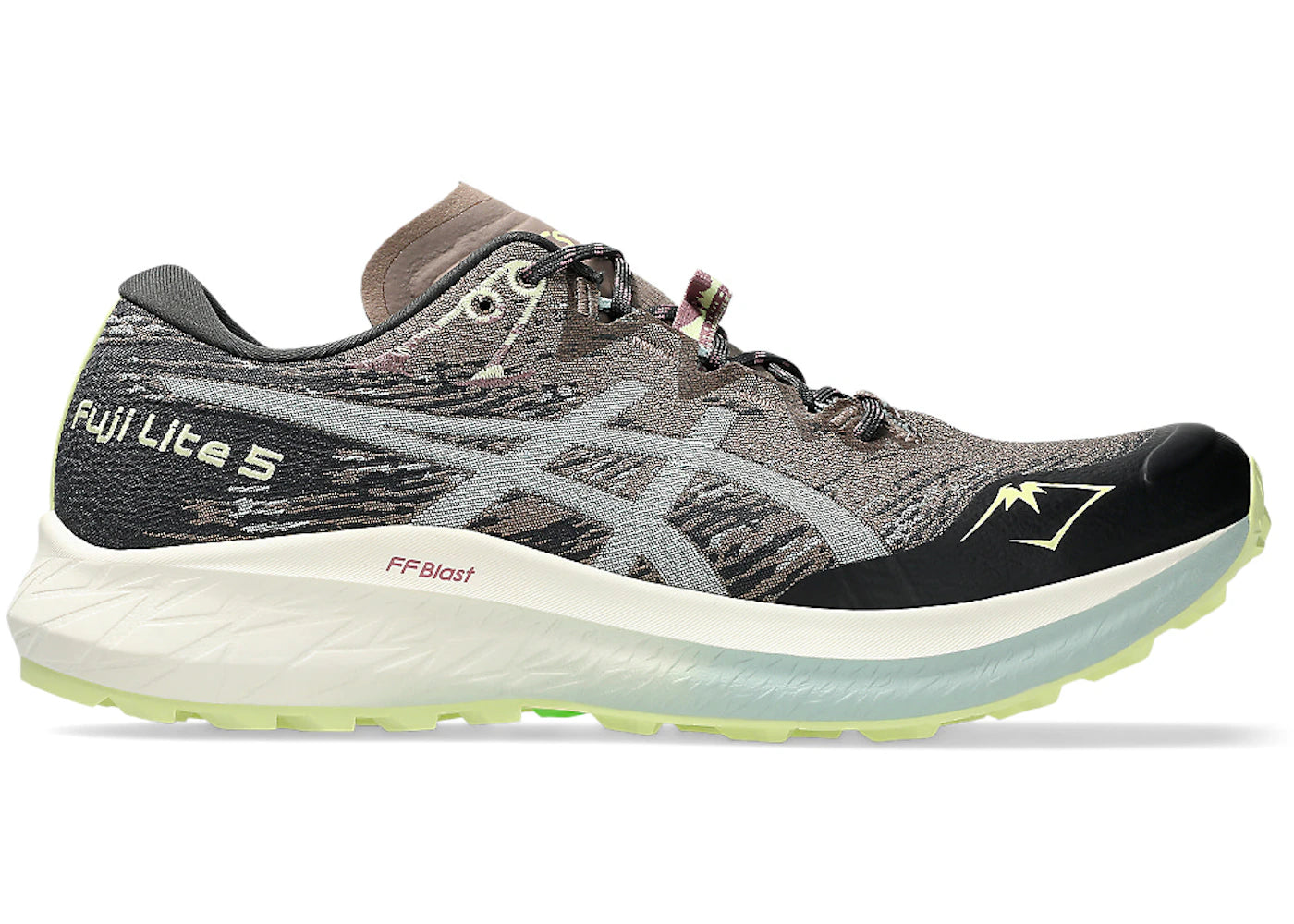 ASICS Fuji Lite 5 Taupe Grey Cold Moss