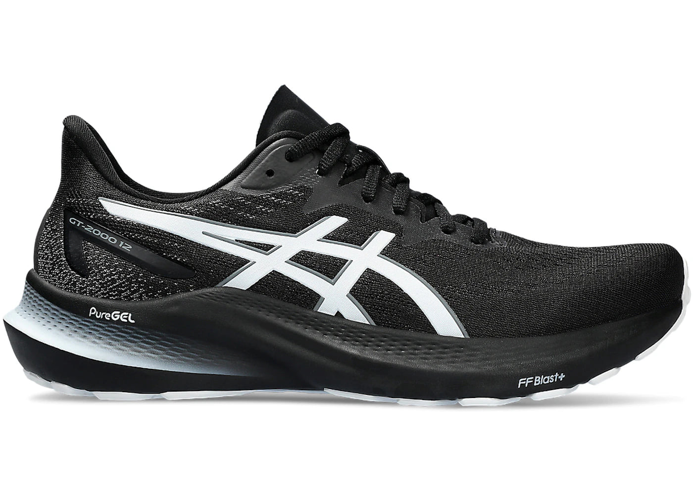 ASICS GT-2000 12 Black White