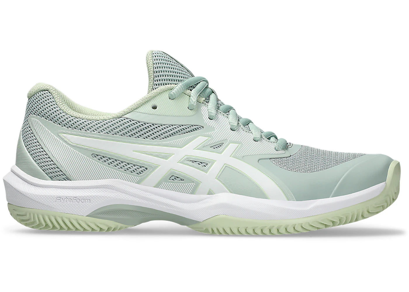 ASICS Game FF Clay/OC Lichen Rock White (Women's)