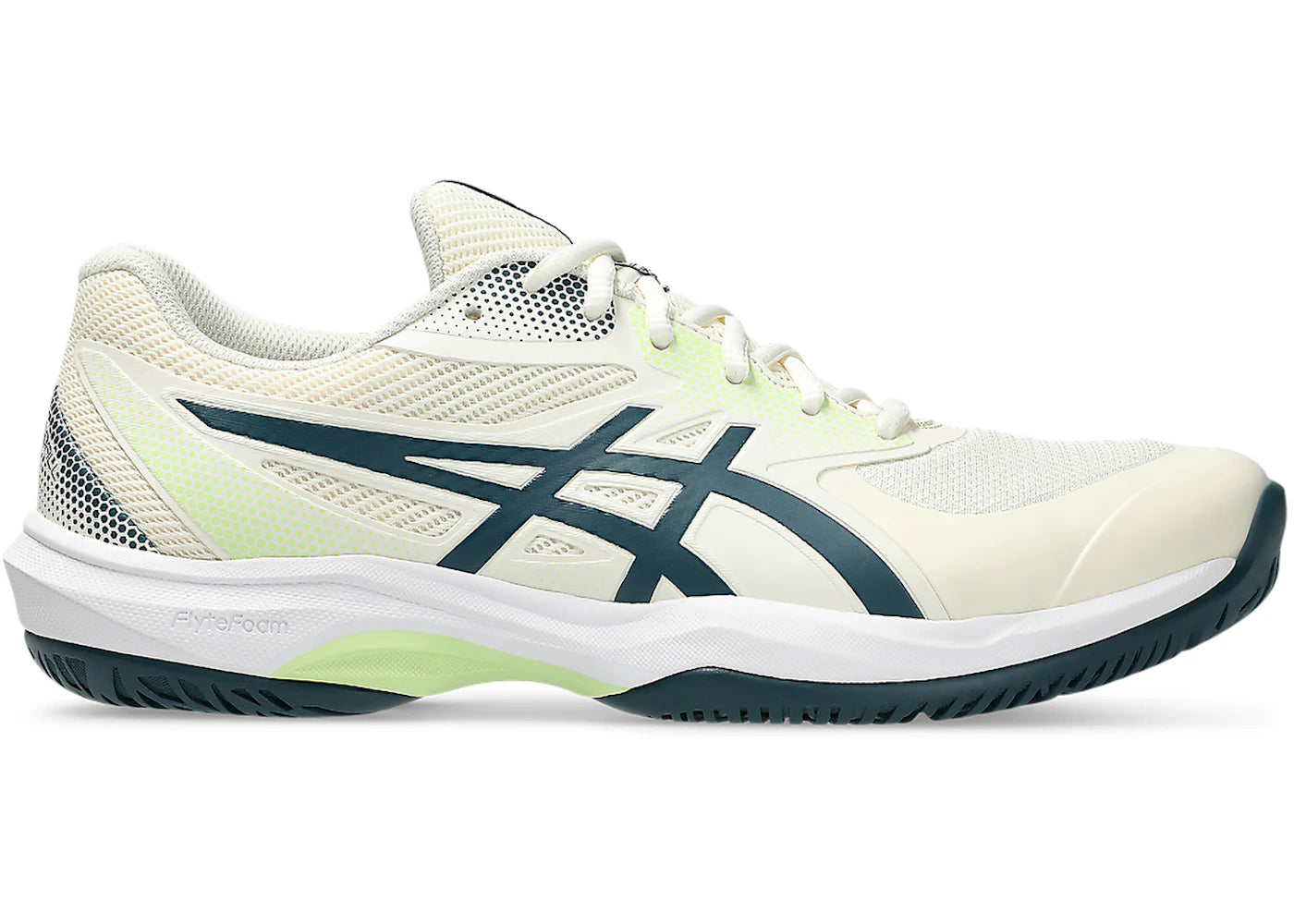 ASICS Game FF Pickleball Cream Tranquil Teal