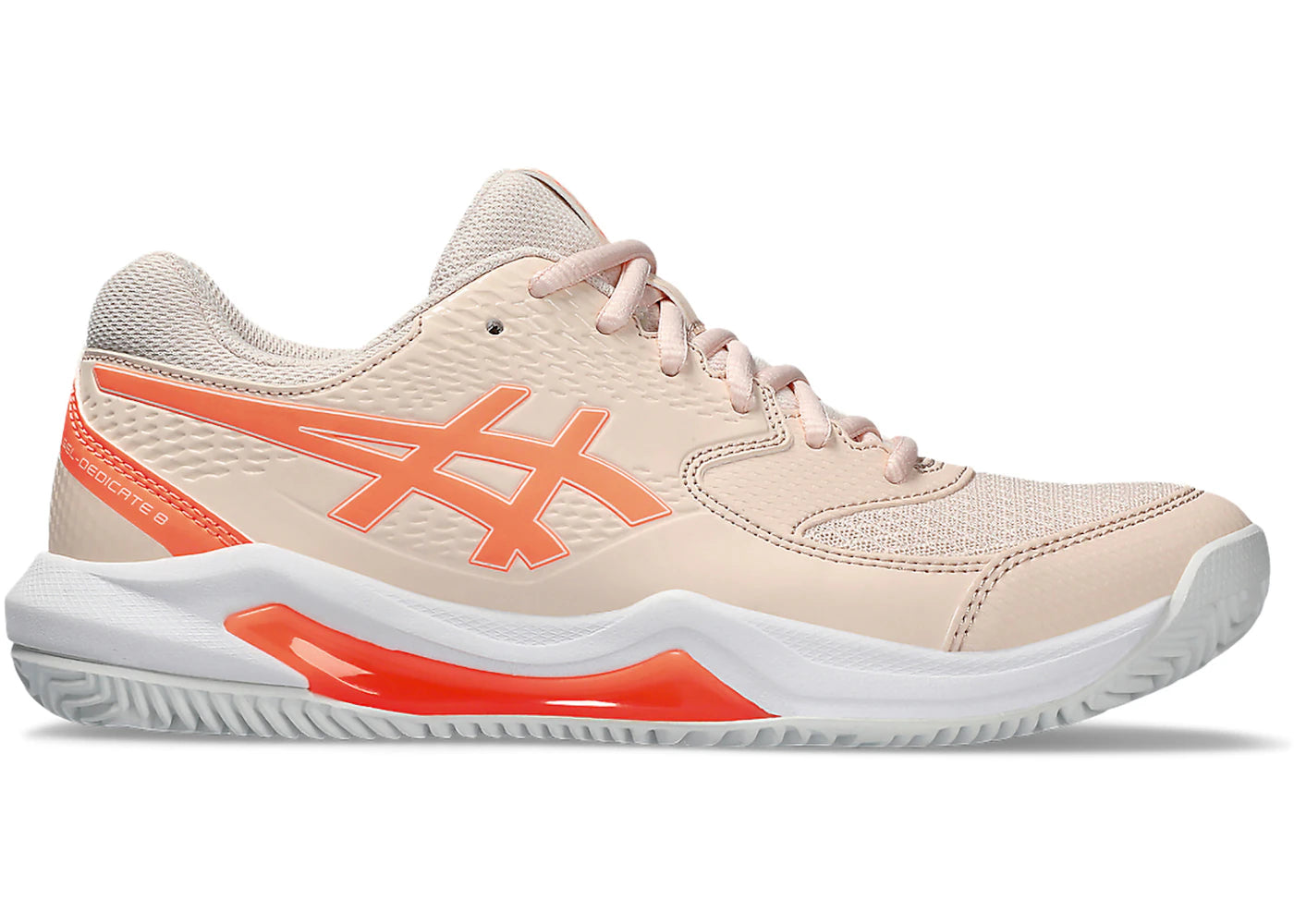 ASICS Gel-Dedicate 8 Clay Pearl Pink Sun Coral (Women's)