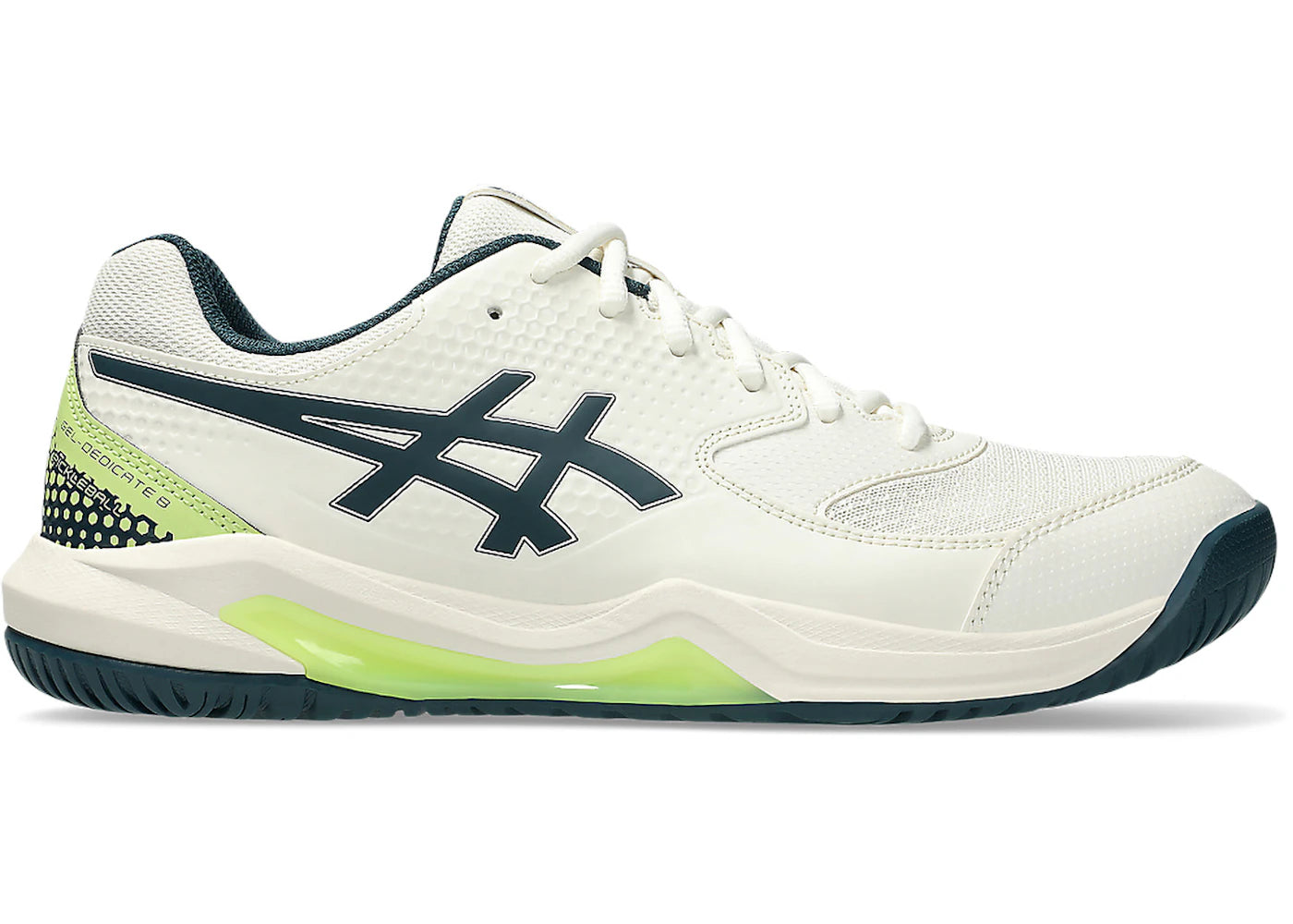 ASICS Gel-Dedicate 8 Pickleball Cream Tranquil Teal