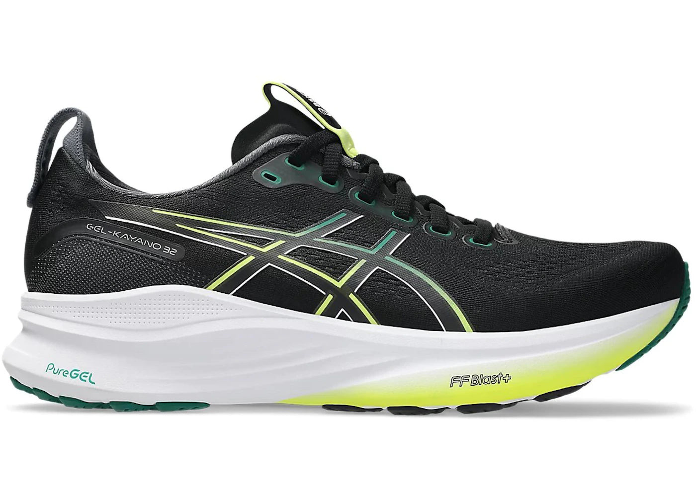 ASICS Gel-Kayano 32 Black Jasper Green