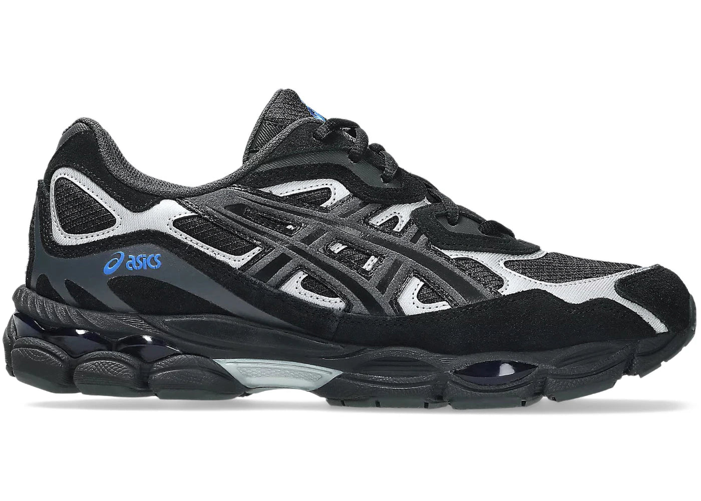 ASICS Gel-NYC Black Graphite Grey Blue