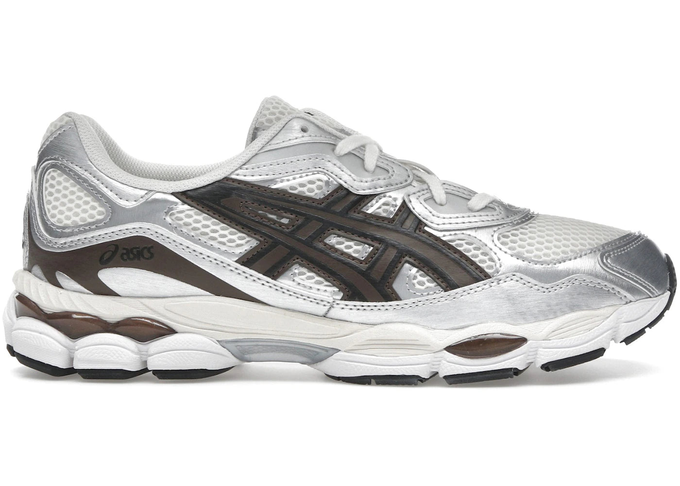 ASICS Gel-NYC White Brown Silver