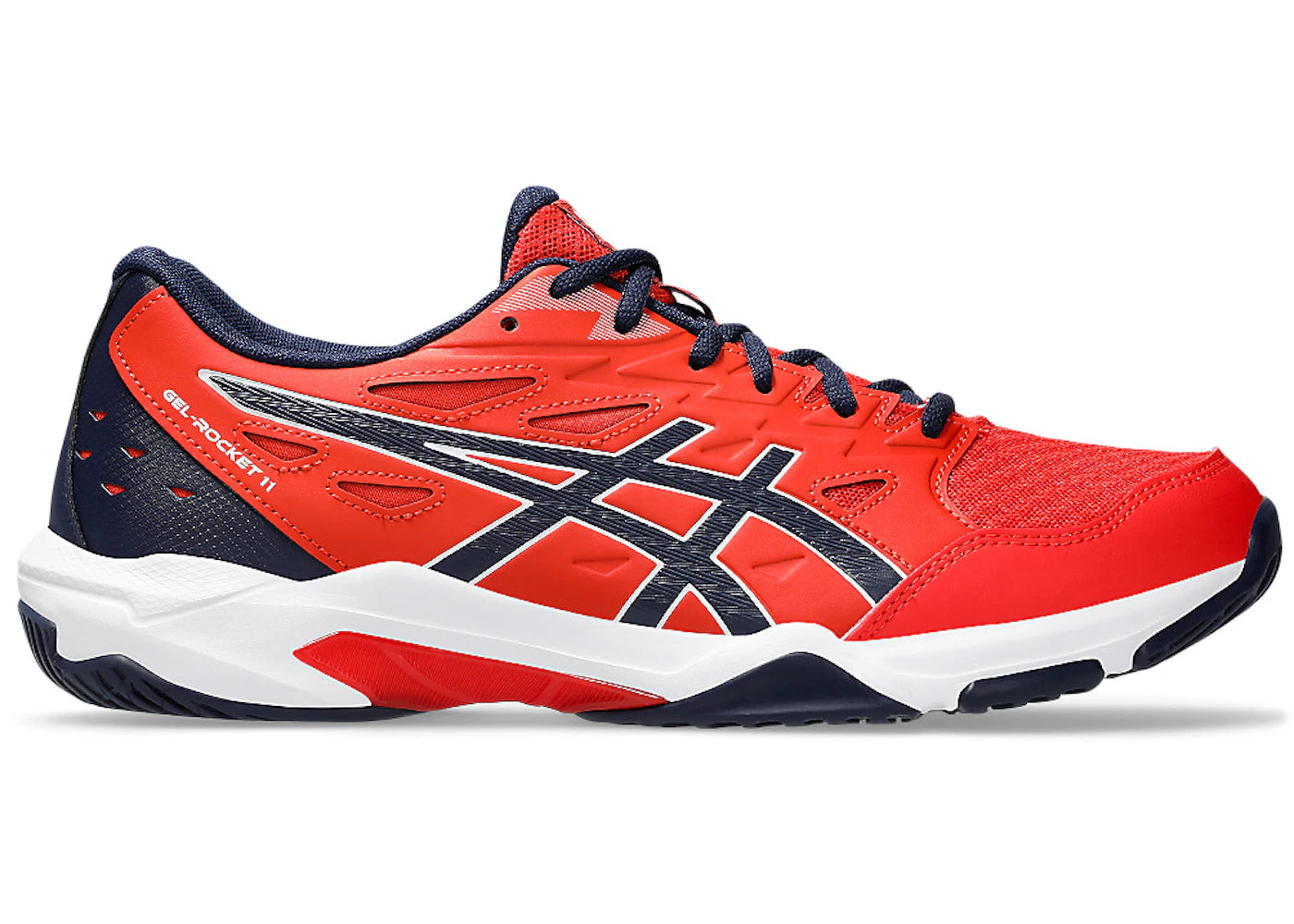 ASICS Gel-Rocket 11 Fiery Red Peacoat