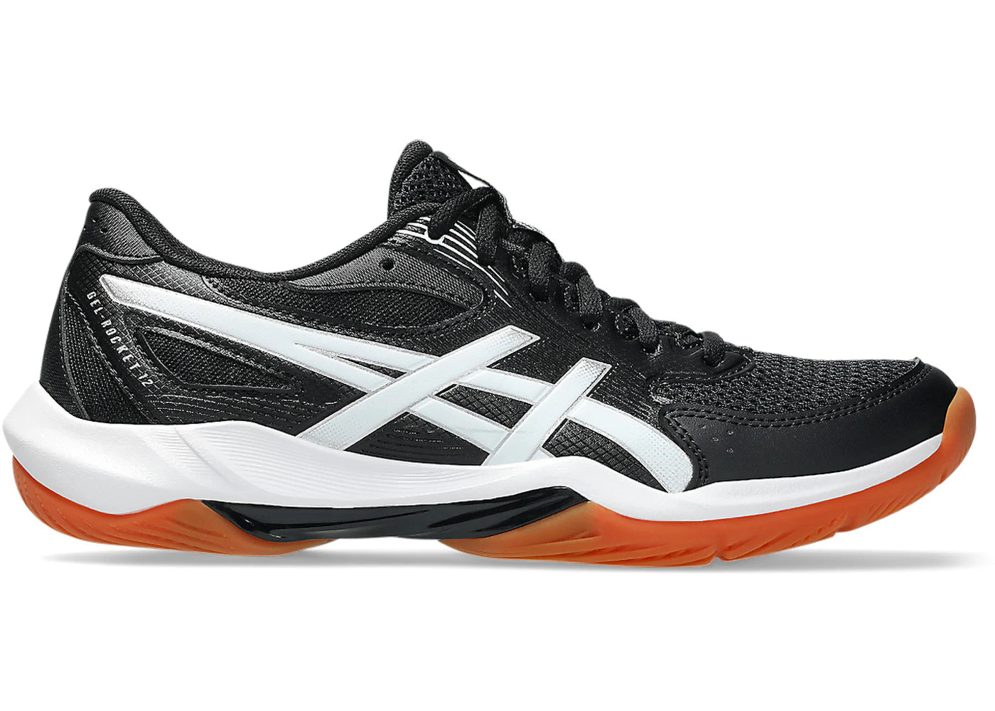 ASICS Gel-Rocket 12 Black White (Women's)