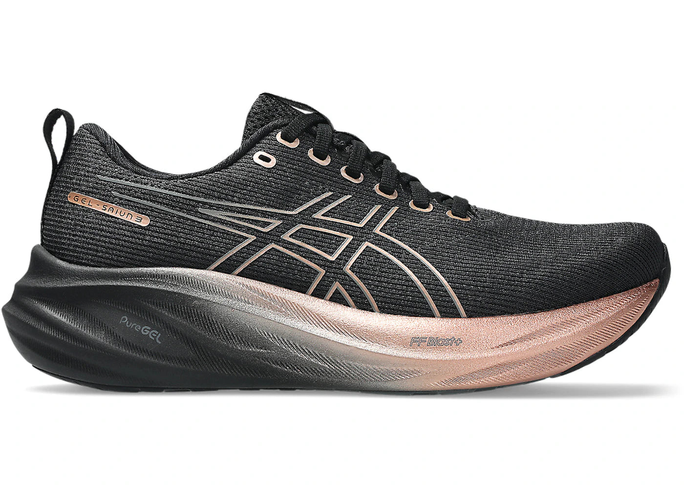 ASICS Gel-Saiun 3 Black Rose Gold (Women's)
