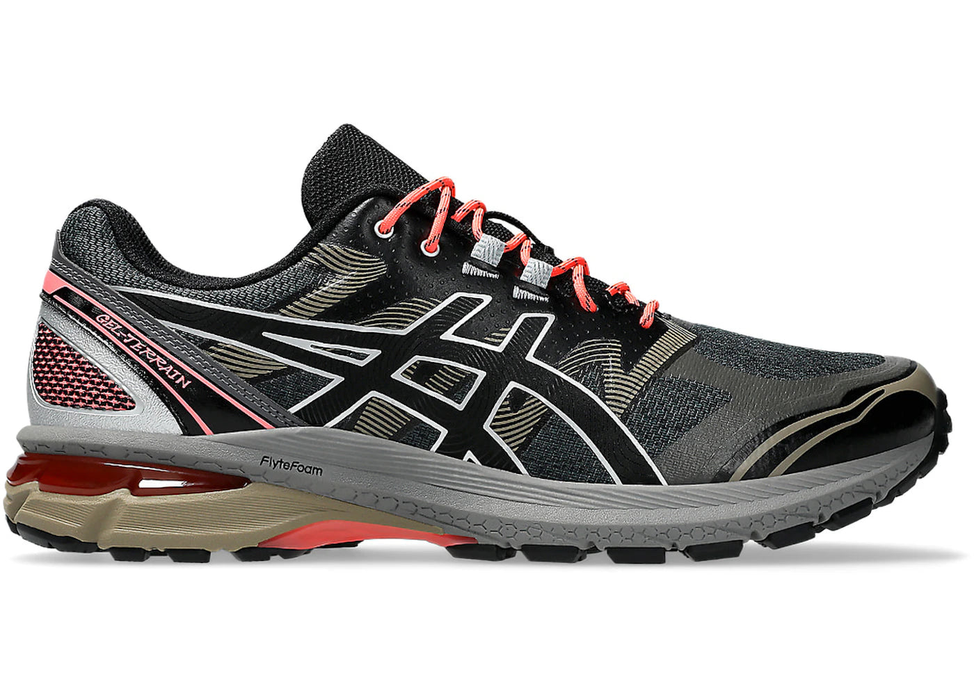 ASICS Gel-Terrain Graphite Grey Black