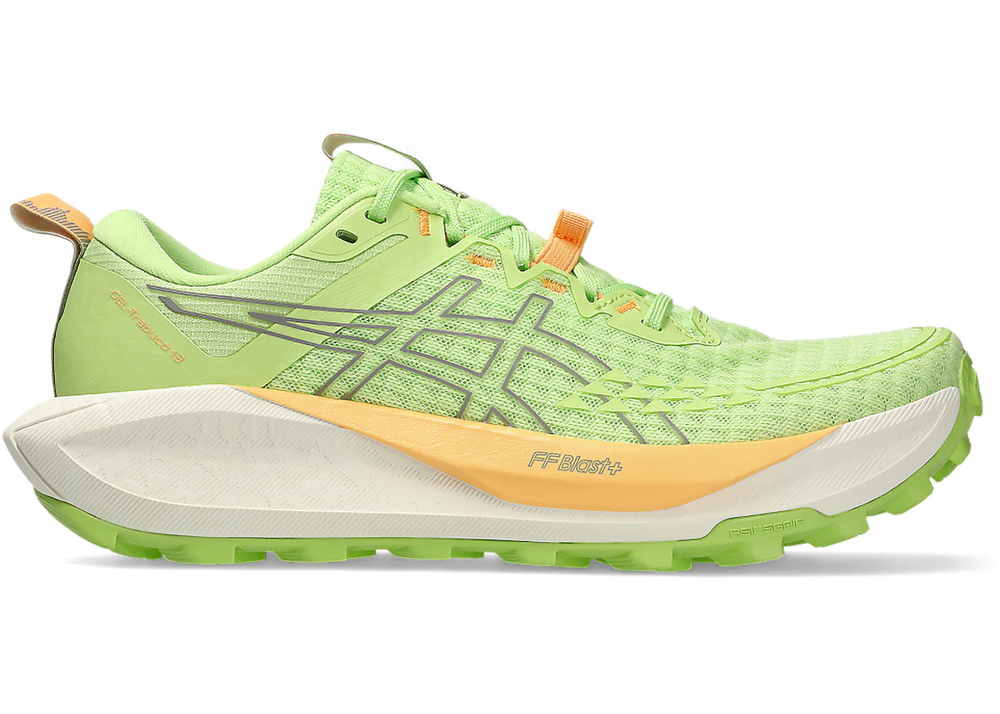 ASICS Gel-Trabuco 13 Lime Green Rainstorm Grey (Women's)