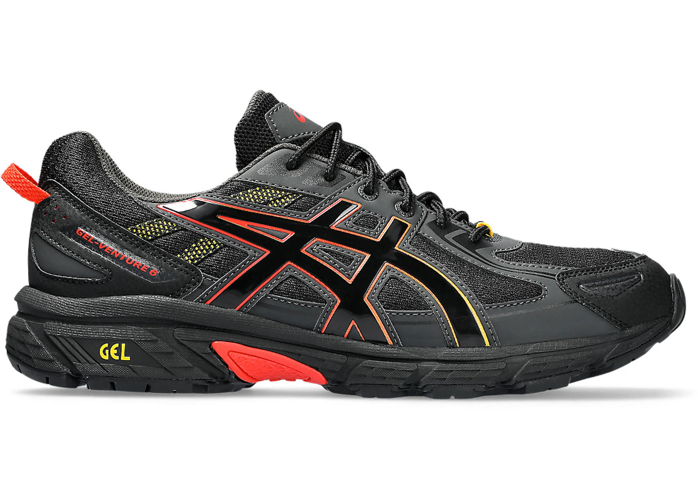 ASICS Gel-Venture 6 Black Yellow Red