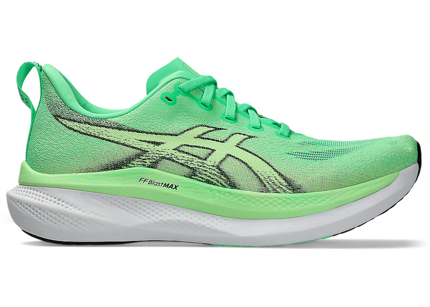 ASICS Glideride Max 2 Vital Green Black