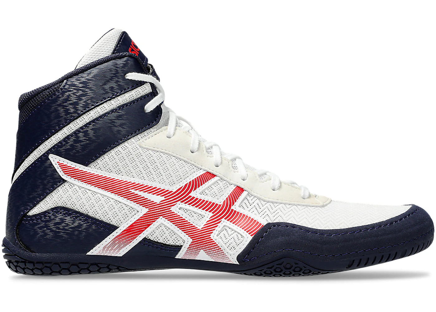 ASICS Matcontrol 3 White Classic Red