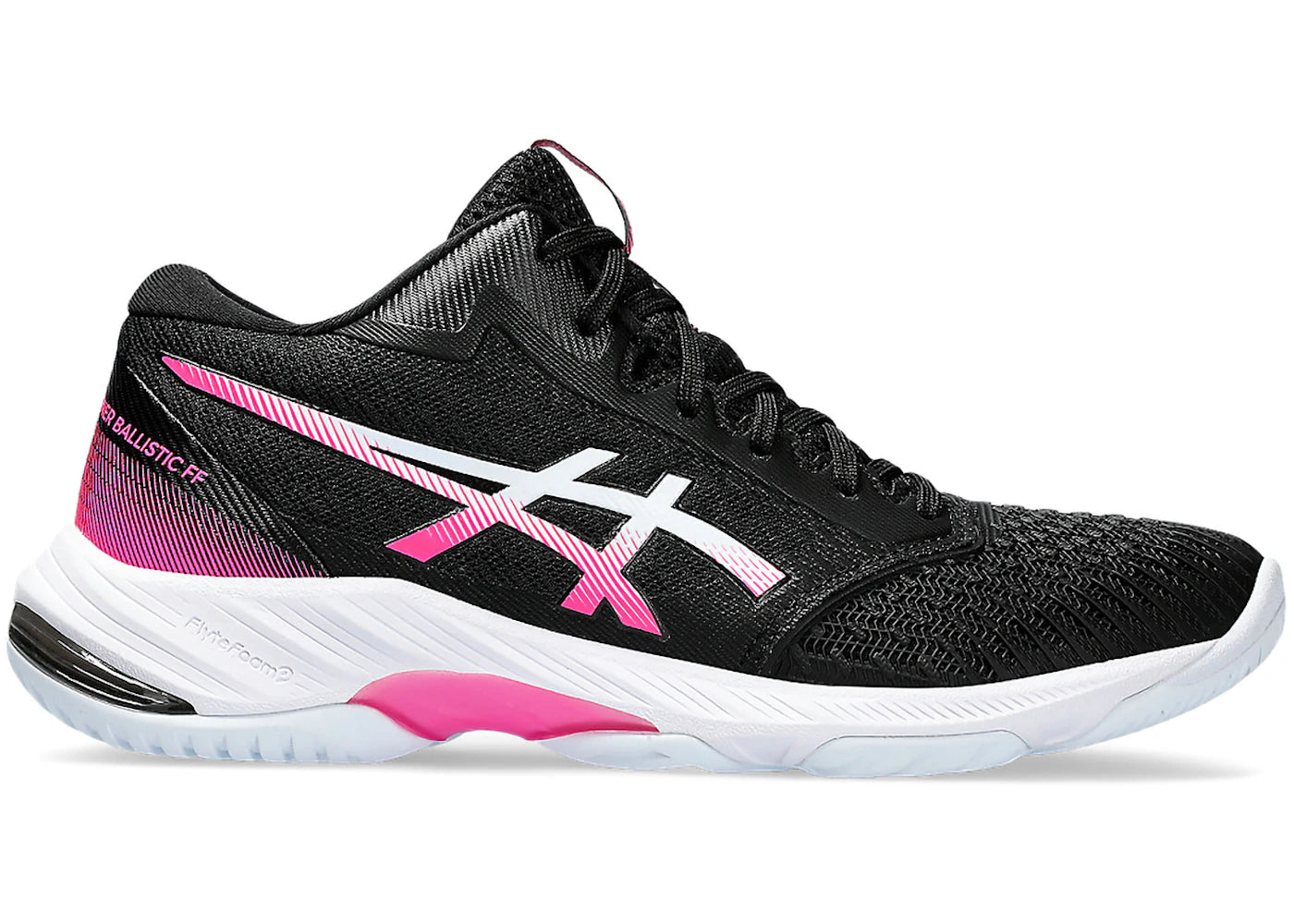 ASICS Netburner Ballistic FF 3 Black Hot Pink (Women's)