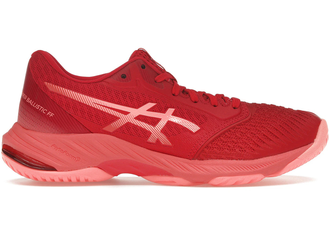 ASICS Netburner Ballistic FF 3 Speed Red Sun Coral