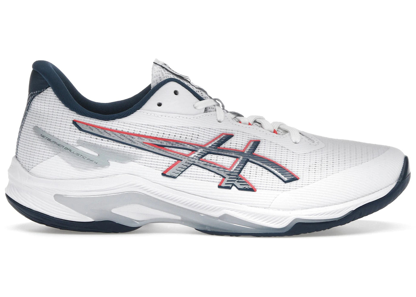 ASICS Netburner Ballistic FF 4 White Mako Blue