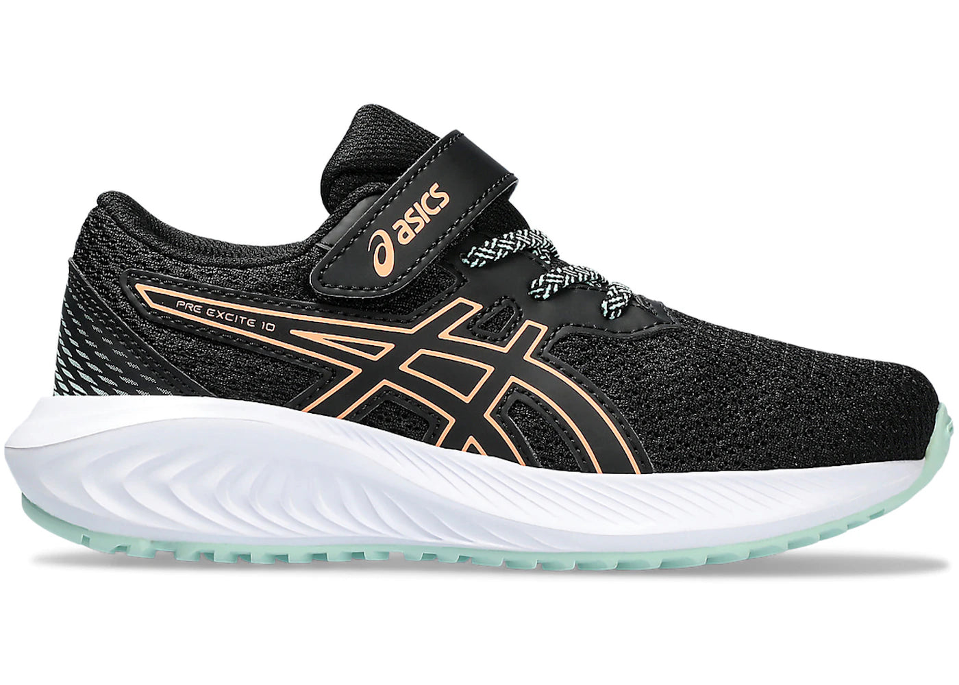 ASICS Pre Excite 10 Black Bright Sunstone (PS)