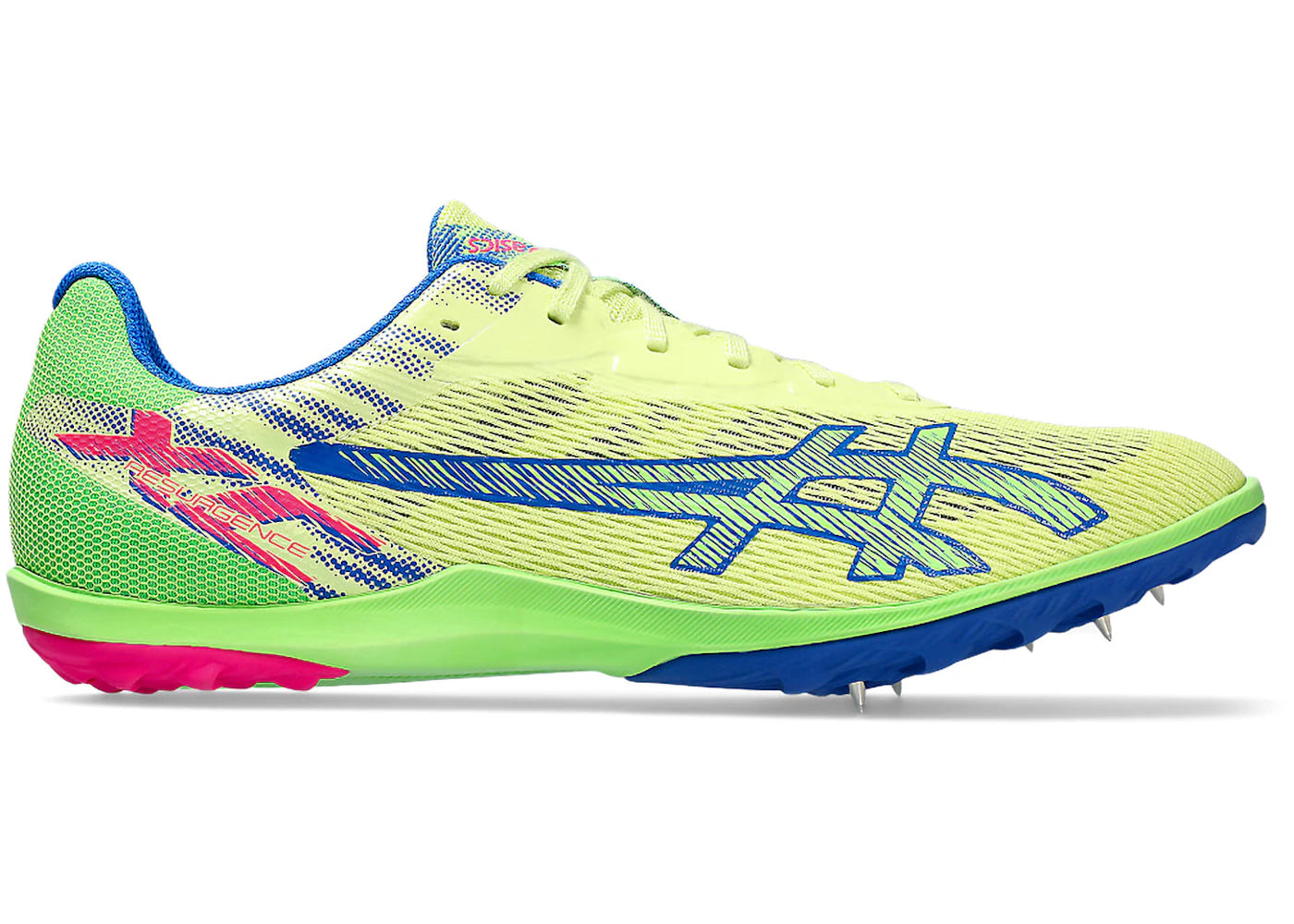 ASICS Resurgence XC Glow Yellow Green Gecko