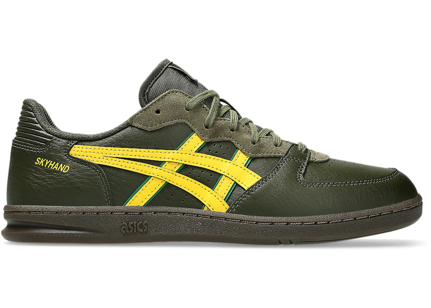 ASICS Skyhand OG Olive Canvas Tai Chi Yellow
