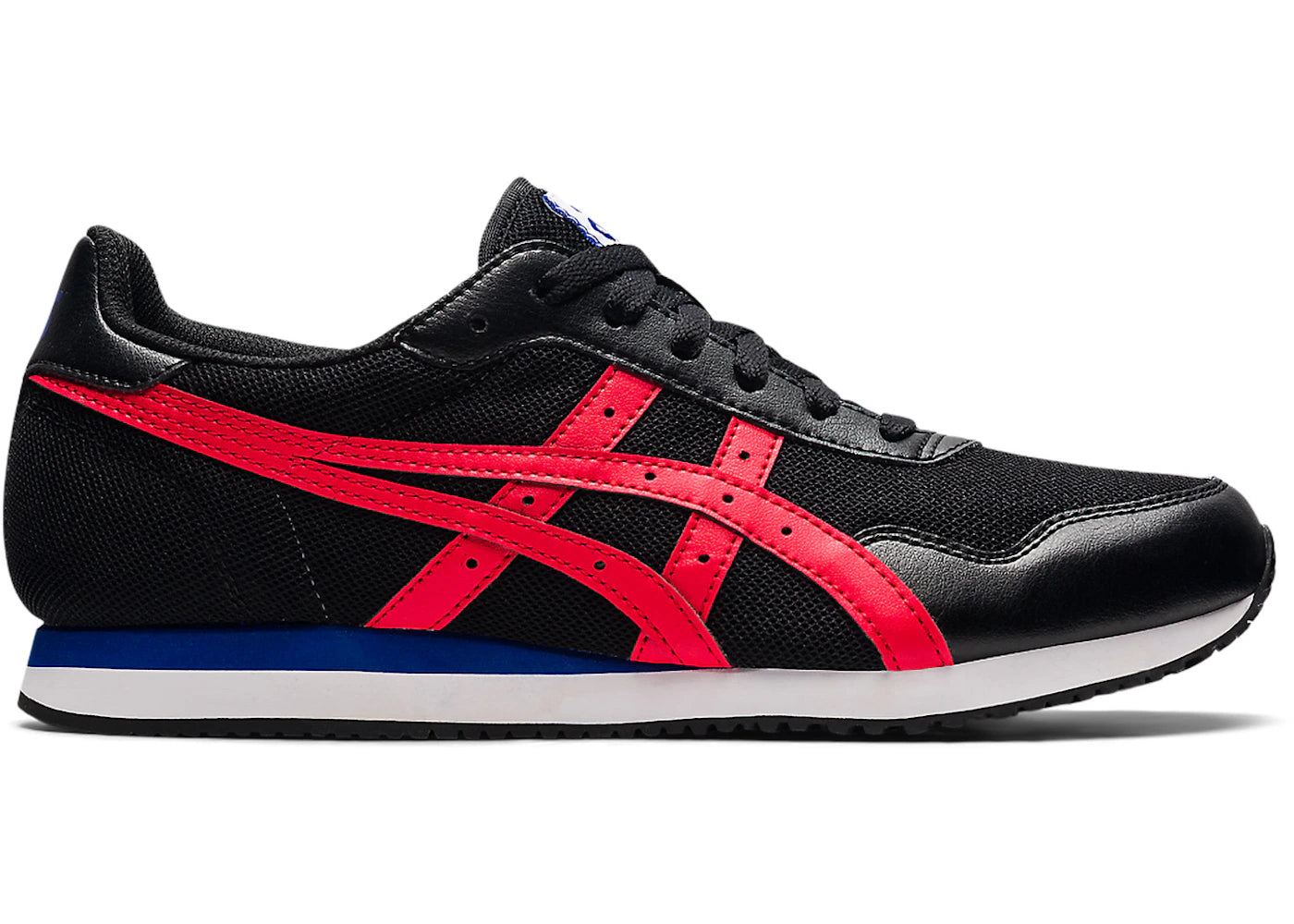 ASICS Tiger Runner Black Electric Red
