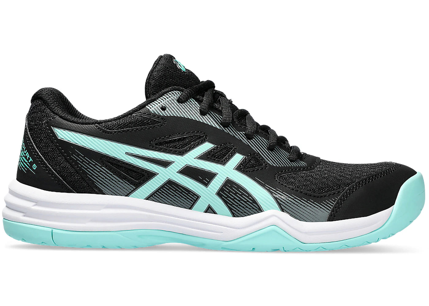 ASICS Upcourt 5 Black Illuminate Mint (Women's)