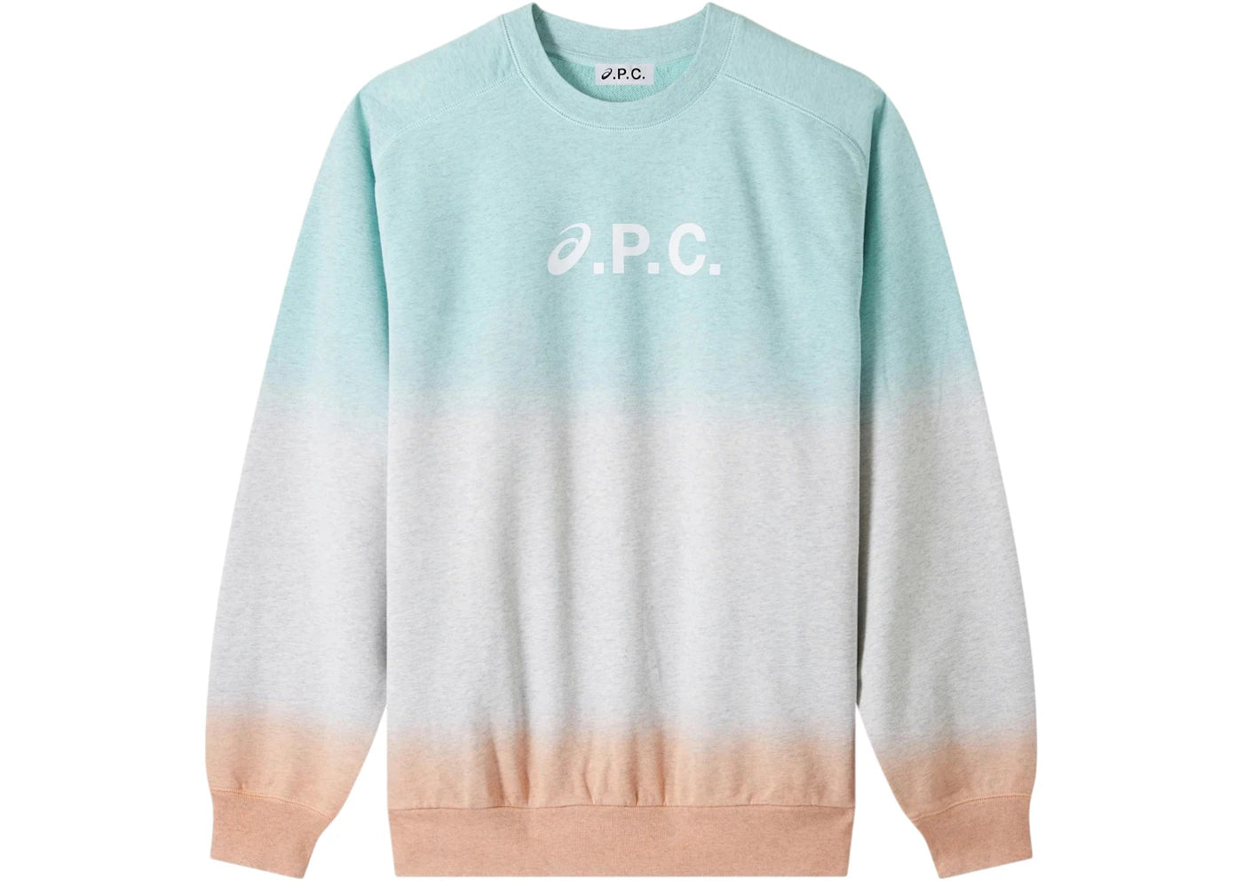 ASICS x APC Lake Dip Dye Sweatshirt Multicolor