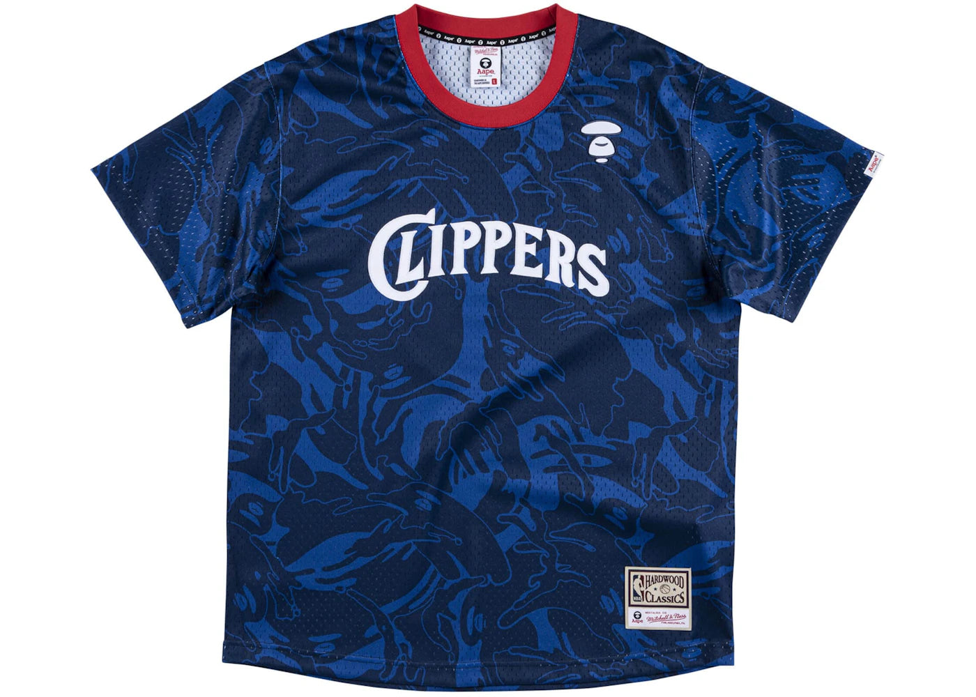 Aape x Mitchell & Ness San Diego Clippers BP Jersey Navy