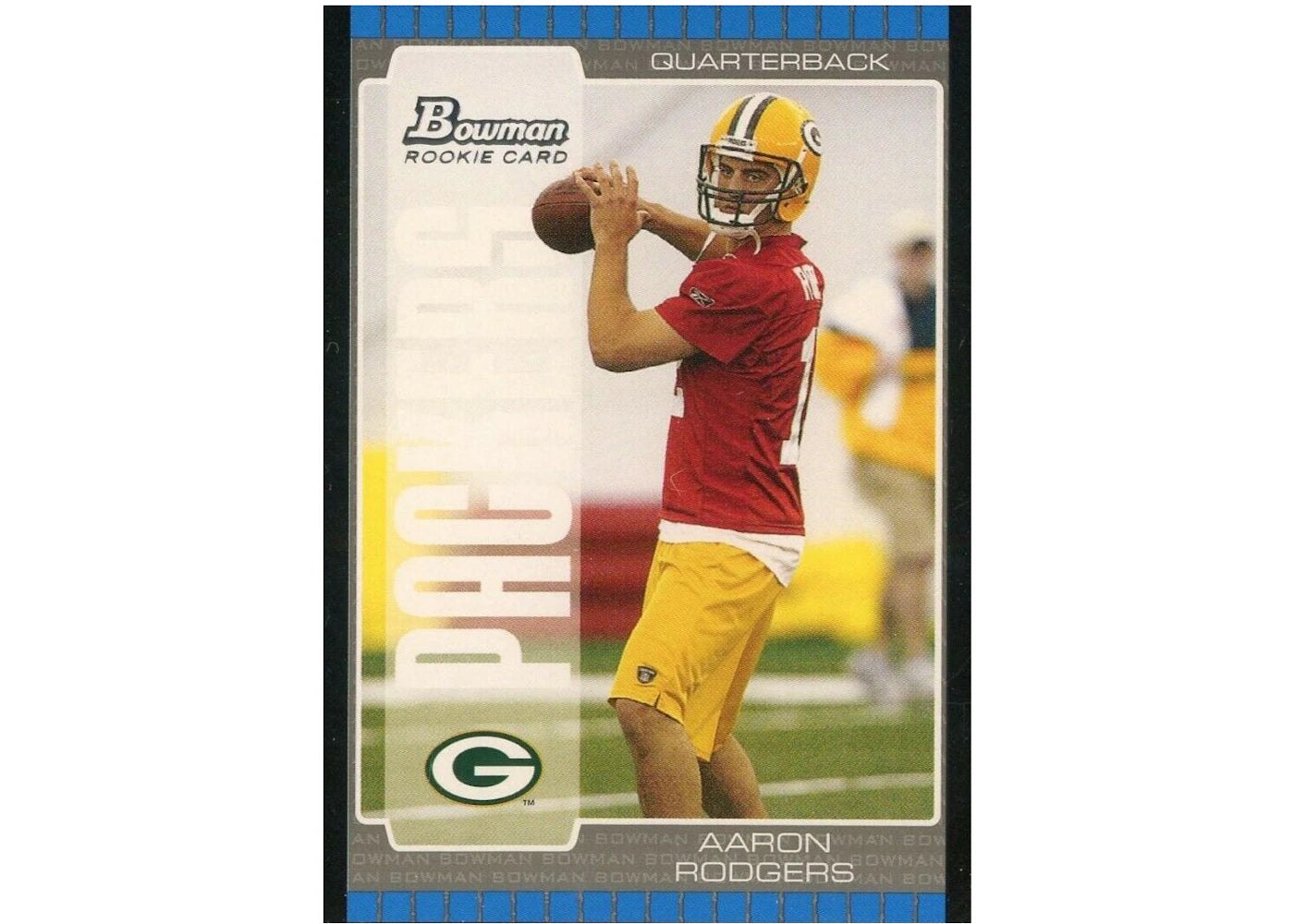 Aaron Rodgers 2005 Bowman Rookie #112 (Ungraded)