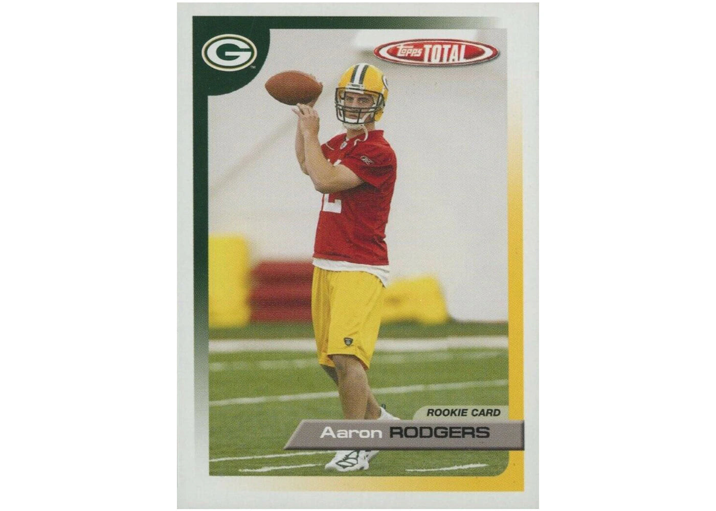 Aaron Rodgers 2005 Topps Total Rookie #483 (Ungraded)