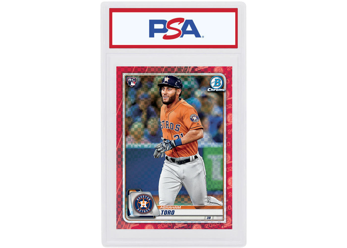 Abraham Toro 2020 Bowman Chrome X Rookie Red X-Fractor 1/1 #91