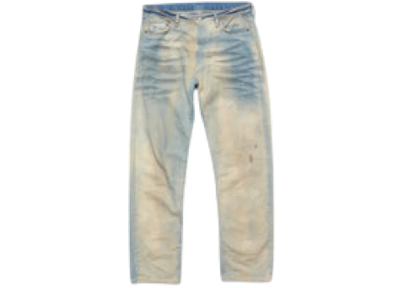 Acne Studios 1999 Loose Fit Jeans White/Black/Better Scarlet/Bluebird