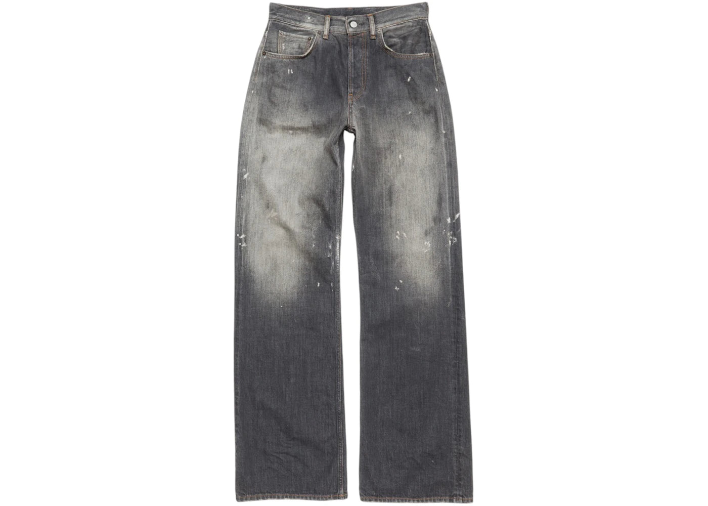 Acne Studios 2021F Loose Fit Jean Black