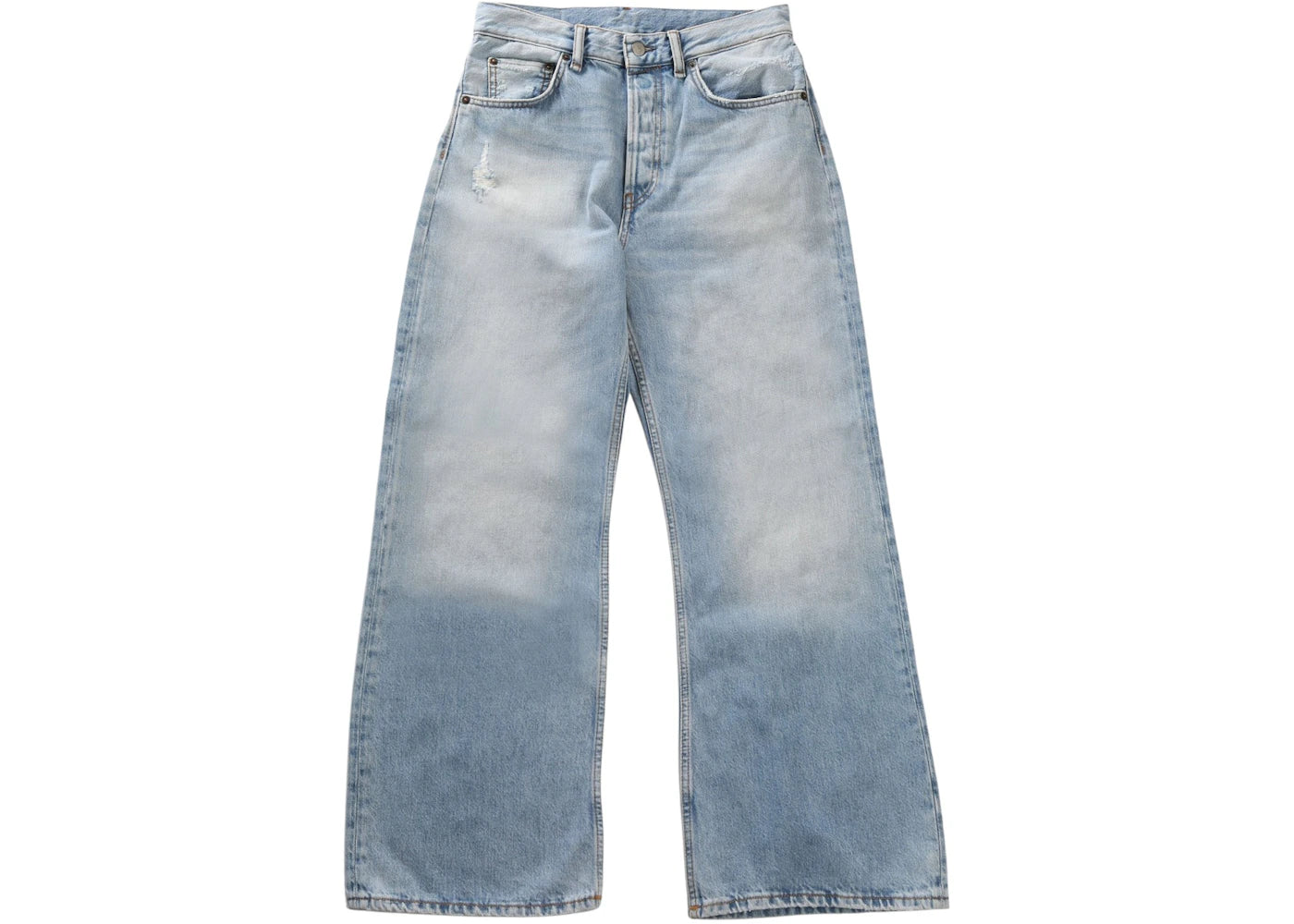 Acne Studios 2021F Loose Fit Jean Light Blue