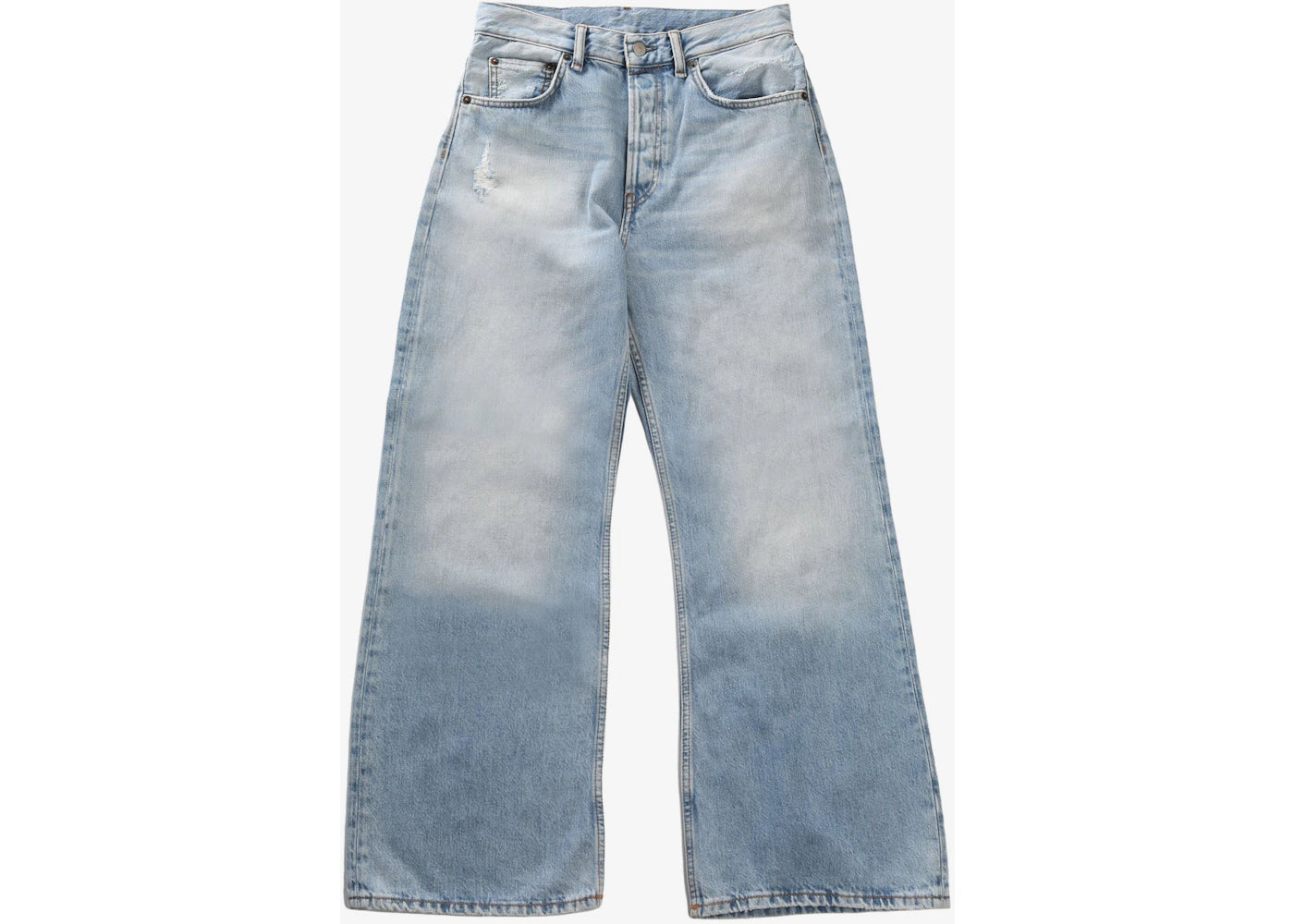 Acne Studios 2021F Loose Fit Jeans Light Blue