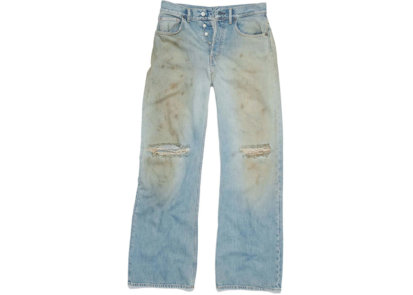Acne Studios Loose Fit Jeans - 2021F Mid Blue