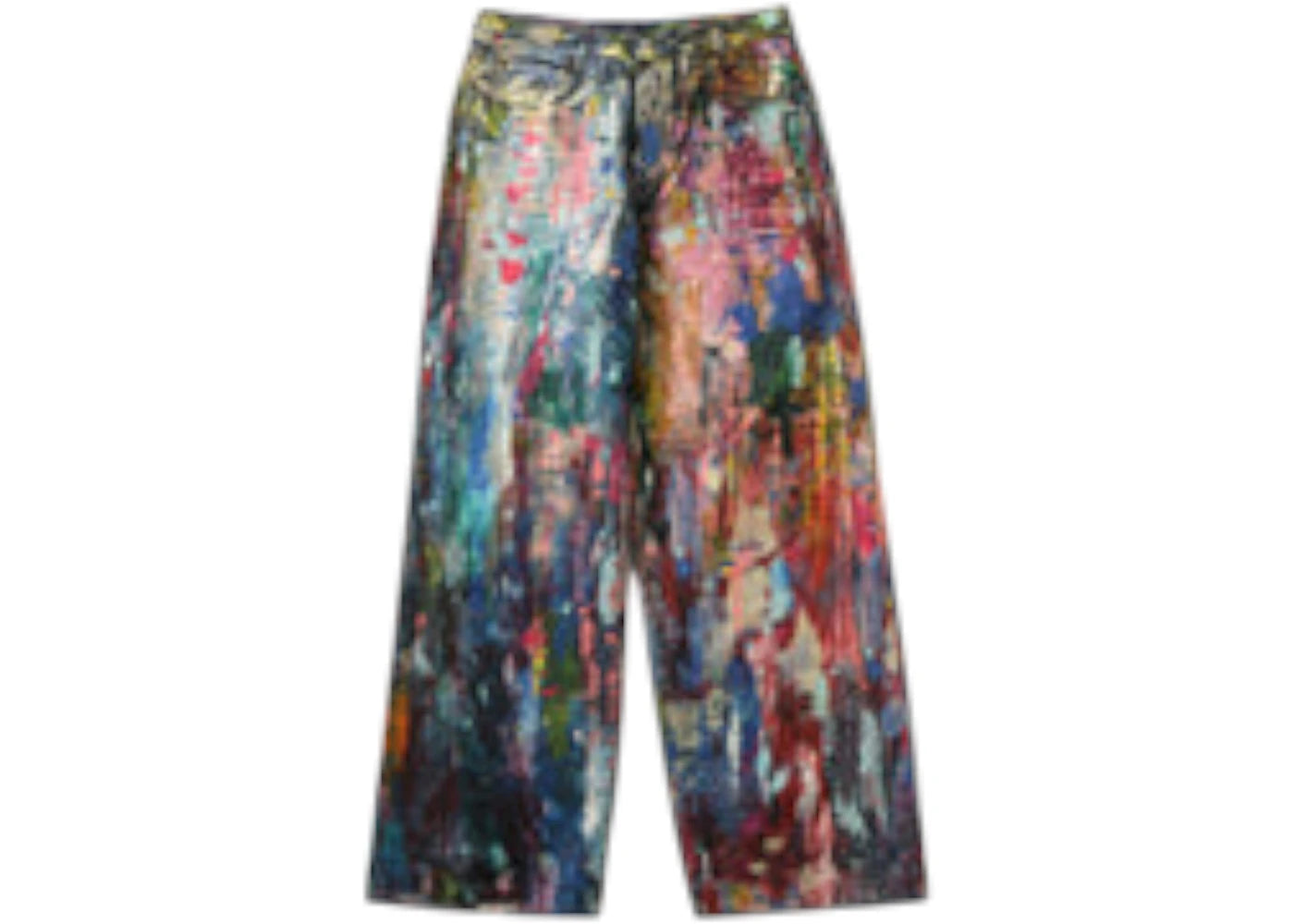 Acne Studios Pattern Jeans Collegiate Burgundy