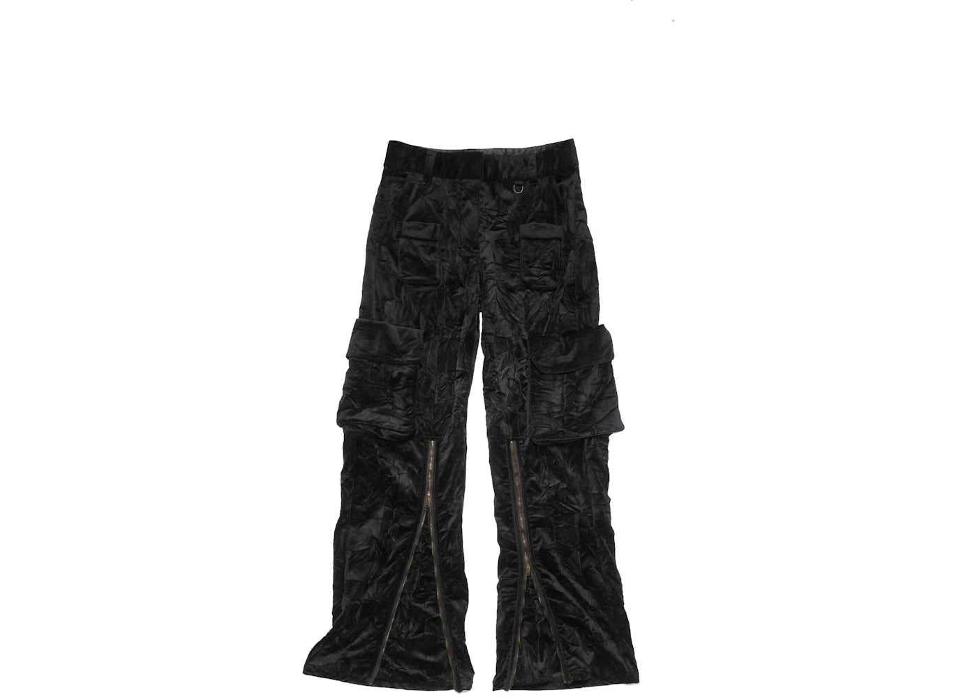 Acne Studios Zipper Cargo Pants Black
