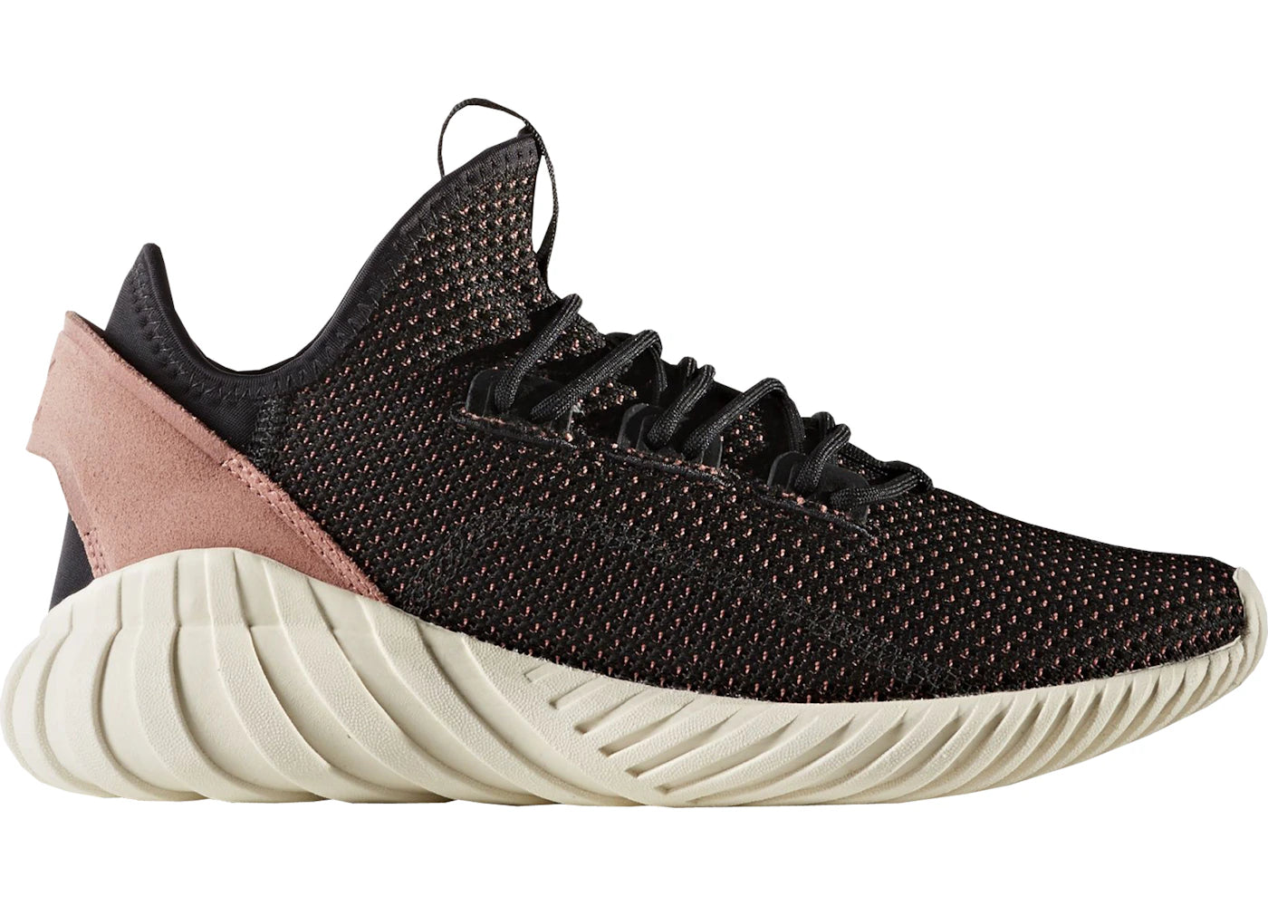 adidas Tubular Doom Core Black Raw Pink (Women's)
