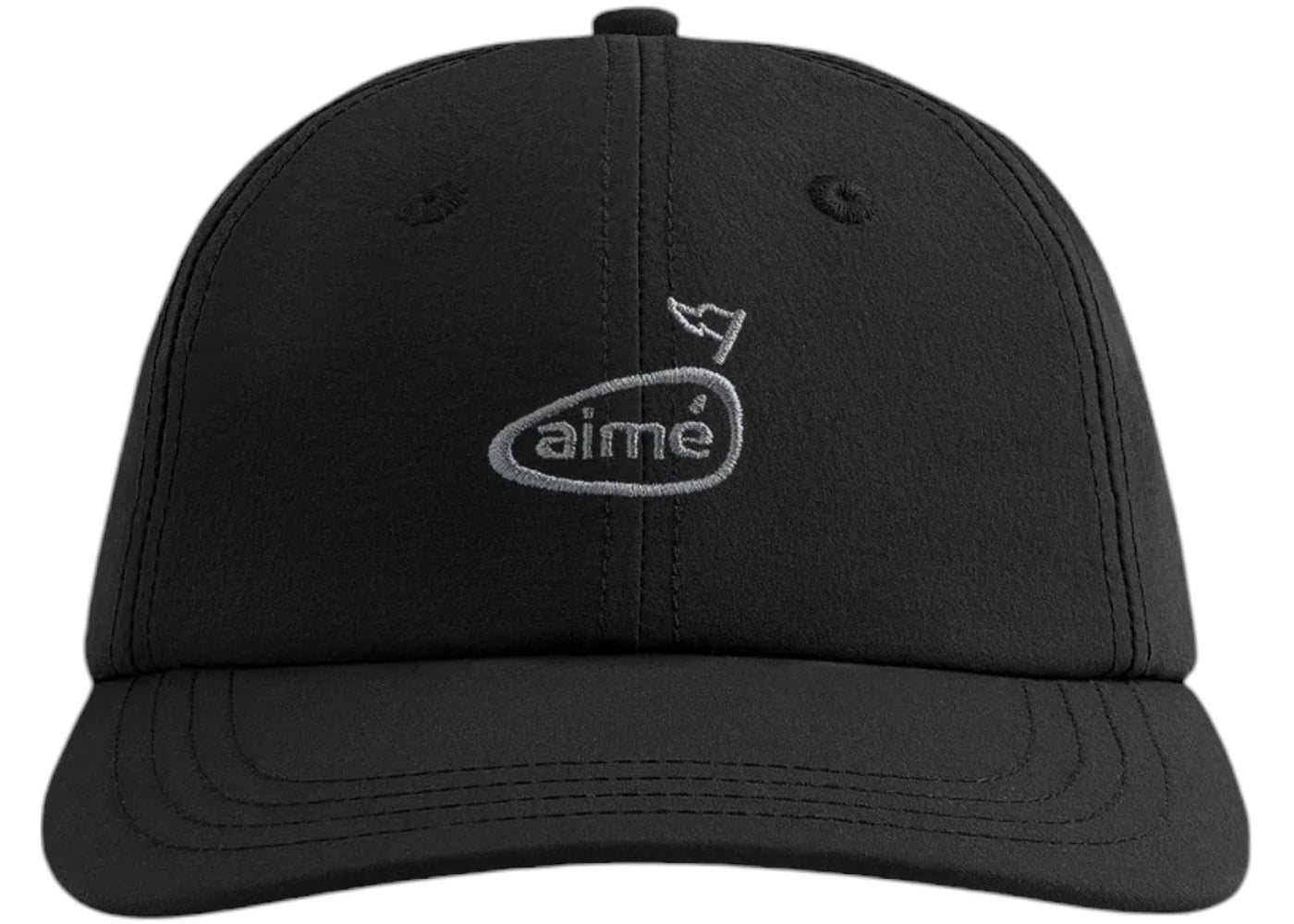 Aime Leon Dore Golf Cordura Logo Hat Jet Black