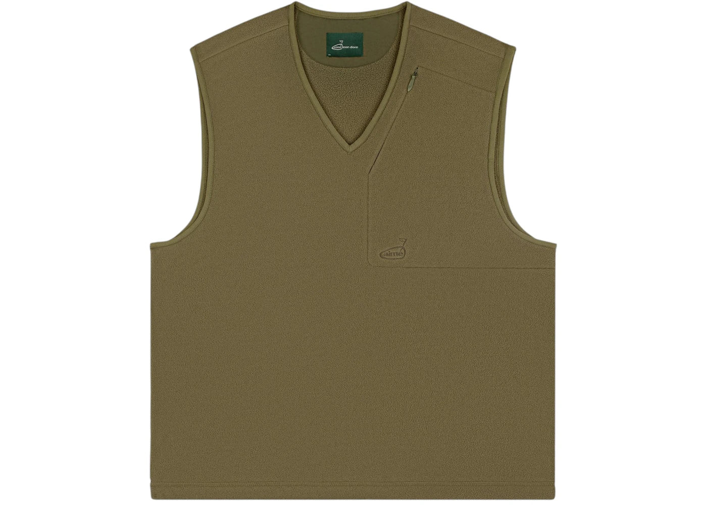 Aime Leon Dore Golf Fleece Vest Olive