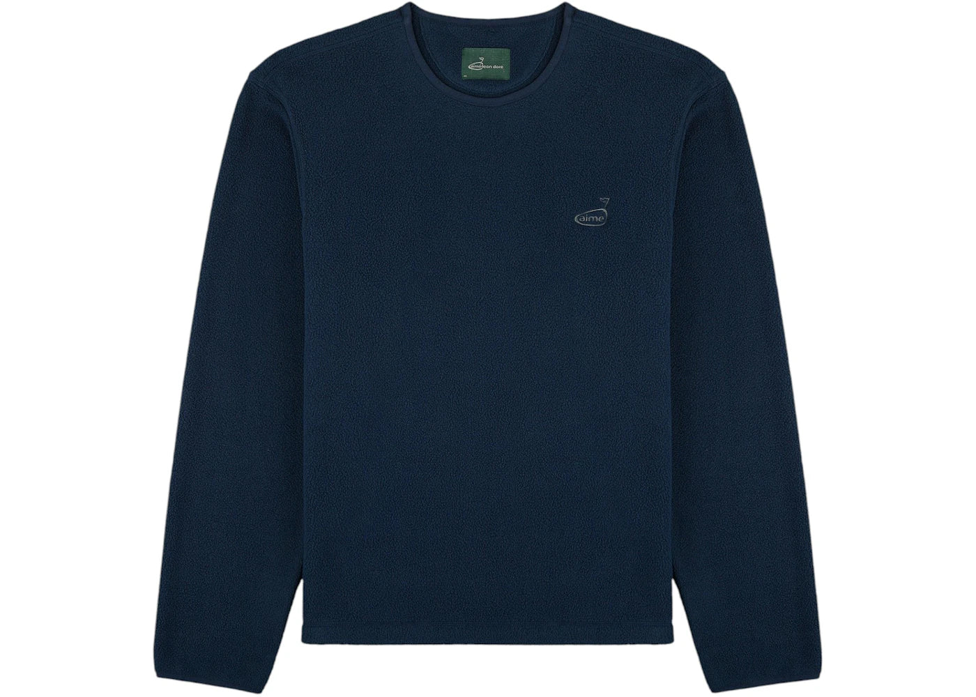 Aime Leon Dore Golf Long-Sleeve Fleece Tee Navy Blazer