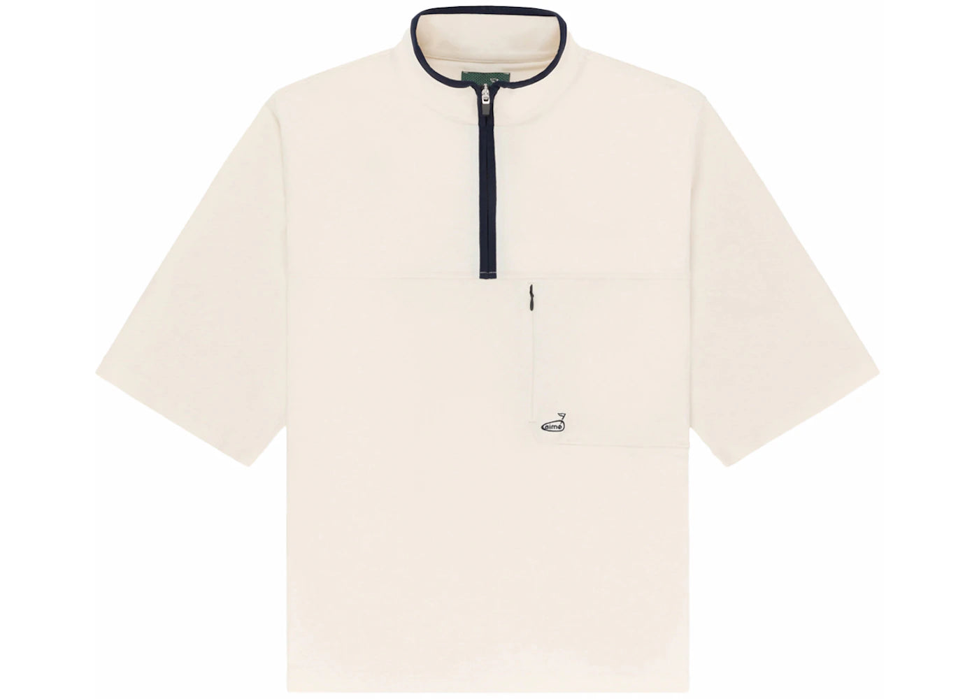 Aime Leon Dore Golf Quarter Zip Pullover Cream