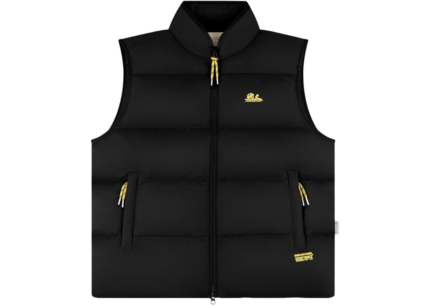 Aime Leon Dore WINDSTOPPER Unisphere Down Puffer GORE-TEX Vest Jet Black