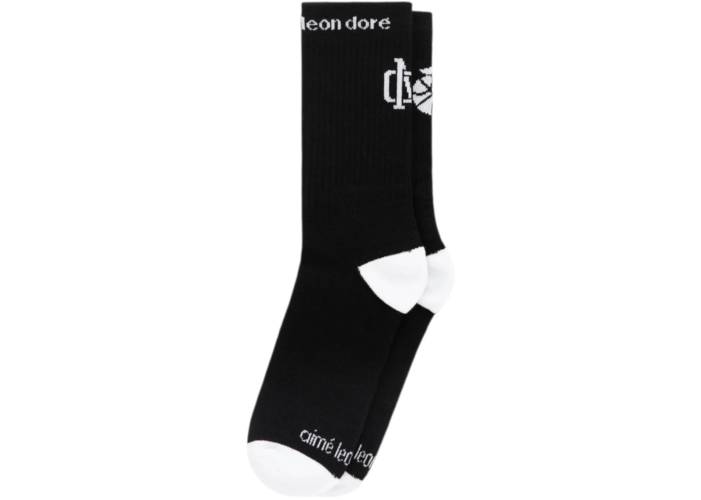 Aime Leon Dore x New Balance SONNY NY Performance Sock (FW25) Black/White