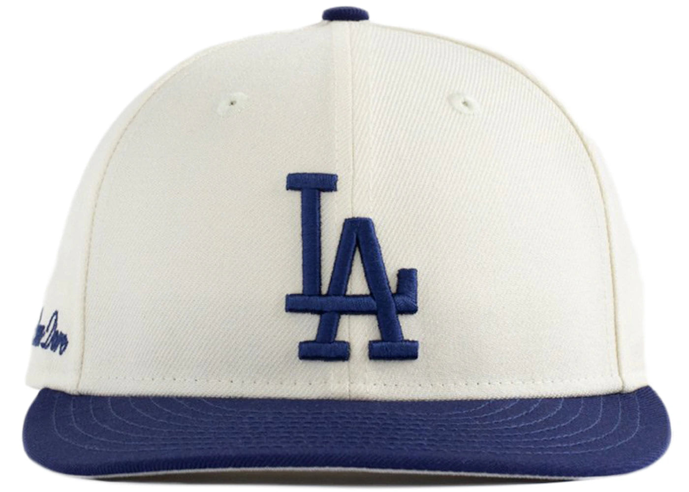 Aime Leon Dore x New Era Dodgers Hat Ivory/Blue