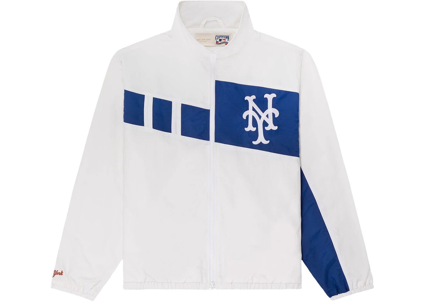 Aime Leon Dore x New York Mets Colorblock Windbreaker White
