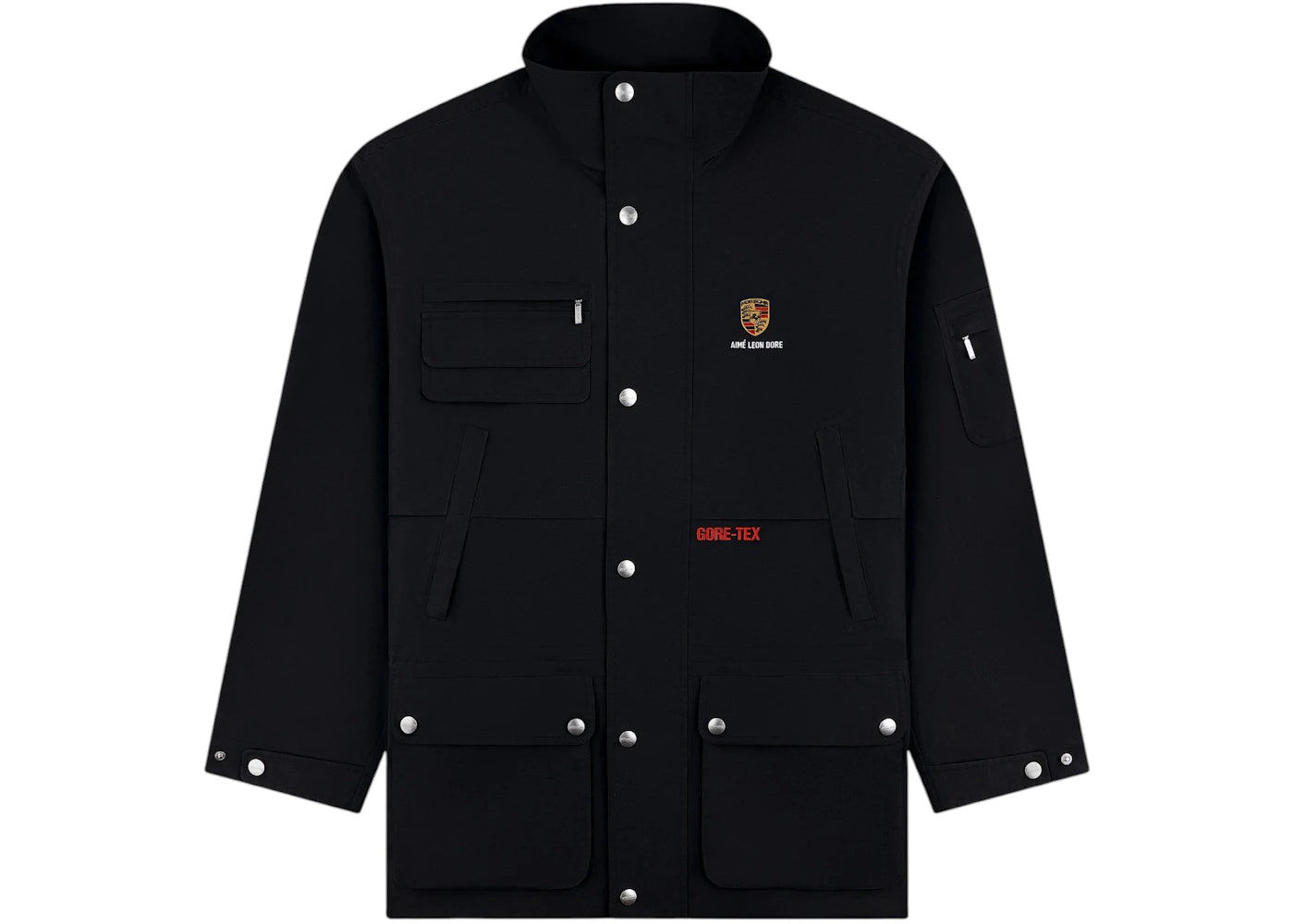 Aime Leon Dore x Porsche Gore-Tex Cabrio Jacket Black